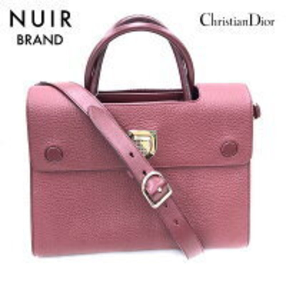 Christian Dior Everraf Simons handbag wine red